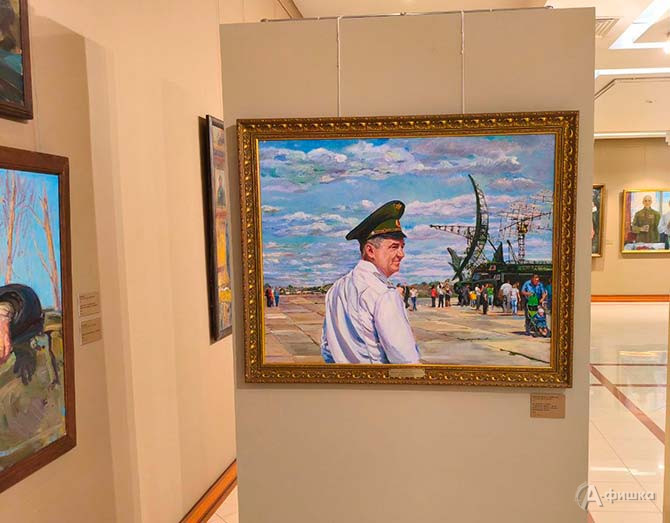 Пономаренко-Левераш Татьяна Витальевна. Валерий Михайлович Матвеев &laquo;Вперёд и ввысь &ndash; цель навсегда для штурмана военного полка!&raquo;. 2018, холст/масло, 135х110.