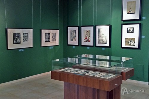 Выставка «Мастера современной графики» из собрания В. Беликова представлена в зелёном зале ВЗ «Родина»