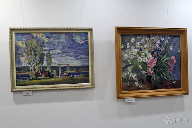В Пушкинской библиотеке-музее работает выставка белгородских художников «Летний день»