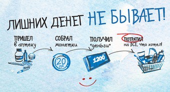 Акция «Лишних денег не бывает!» в Белгороде