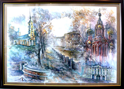 «Золотая палитра» в Белгороде: Марина Мак «Мечты в Санкт-Петербурге»