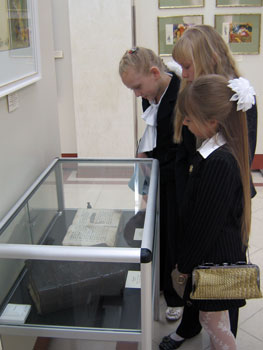 Огромный интерес у белгородских школьников вызвали экспонаты музея