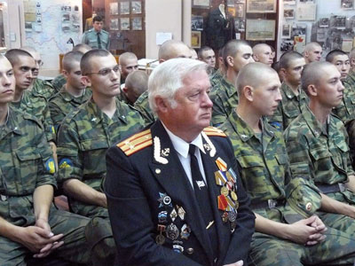 Сегодня в Белгородском краеведческом музее прошла встреча с ветеранами-подводниками