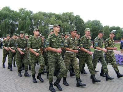Белгородские военнослужащие приняли у частие в торжествах, приуроченных к 60-летию создания ядерного щита России