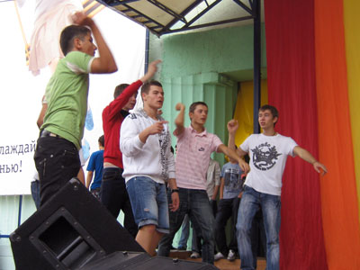 Белгородская команда на Tecktonik-фестивале