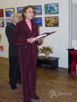 Председатель «Рериховского общества» Белогорье» Наталья Золотарёва