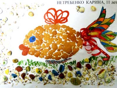 Поделка из яичной скорлупы одиннадцатилетней Карины Нетребенко была признана лучшей среди представленных на конкурс работ. 