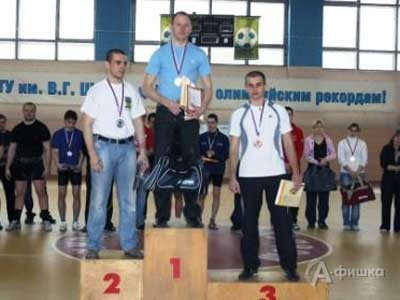 Победители и призёры в категории до 68 кг – Николай Первеев, Андрей Вильган, Алексей Кривошеев