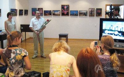 Открытие выставки Евгения Фролова в Белгороде