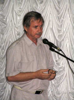 Председатель Белгородского отделения Союза писателей России Владимир Молчанов