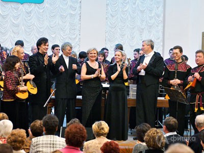 Второй вечер открытия 44-го концертного сезона Белгородской филармонии в Овальном зале 