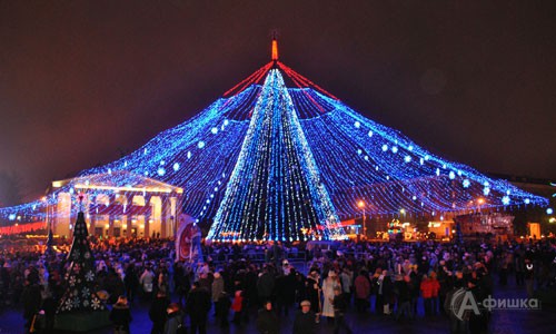 Открытие главной новогодней ёлки Белгорода