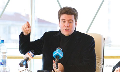 Денис Мацуев. Пресс-конференция в Белгороде