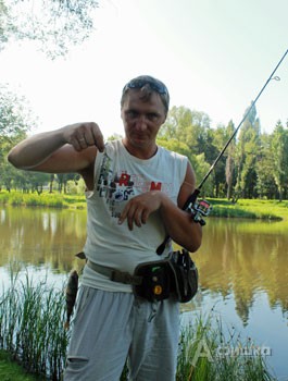 Победитель первого в Белгороде соревнования «OPEN STREET FISHING» 