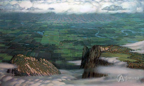 Ю. Белозерский «Пейзаж, опознаваемый на высоте границы с акустическим вакуумом»