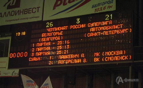 Безоговорочная победа ВК «Белогорье» над аутсайдером Суперлиги 