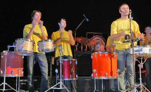 Эксклюзивный в Белгородской области ансамбль барабанщиков «DRUMANIA» снова покорил публику 