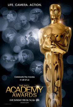 Официальный постер 84-й премии «Оскар»  