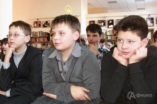 Встреча в клубе «Светлячок» при белгородской детской библиотеке А.А. Лиханова