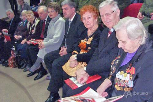 Белгородские ветераны на презентации книги-альбома «Диорама «Огненная Дуга» 1987–2012 гг.»