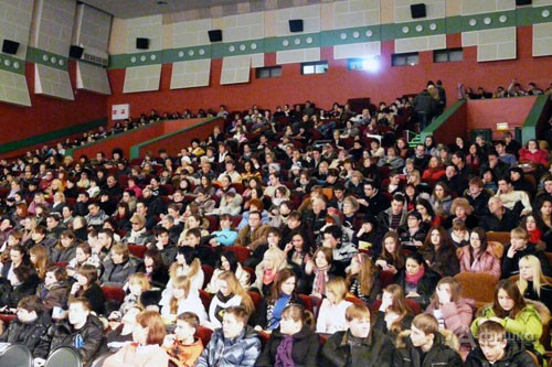 На премьере фильма «Фауст» в Белгороде в самом большом кинозале города был аншлаг