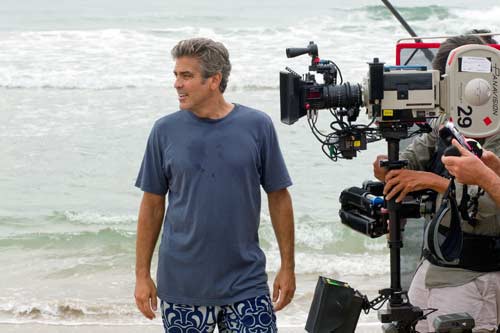 Ну а Клуни, в очередной раз, без главного «Оскара» (на фото: кадр со съемок фильма «Потомки») 