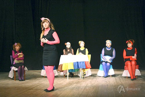 Спектакль «8 женщин» в исполнении студенток кафедры актерского искусства БГИИК