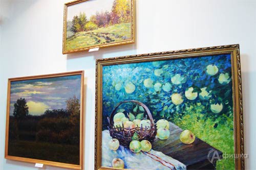 Выставка художника Ю.А. Рязанцева в Пушкинской библиотеке-музее