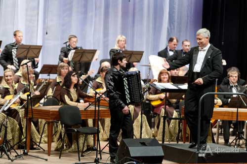Концерт для баяна с оркестром в Большом зале Белгородской филармонии