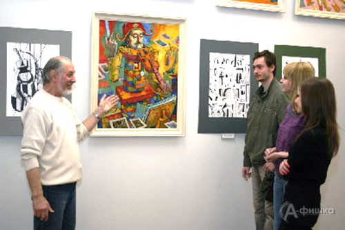 Владимир Пронькин представляет свои работы на новой выставке в Белгороде
