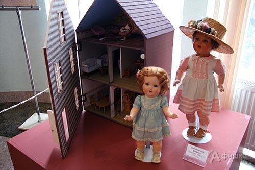 Шляпа для куклы, мужская, коричневая 10-11 см 548091