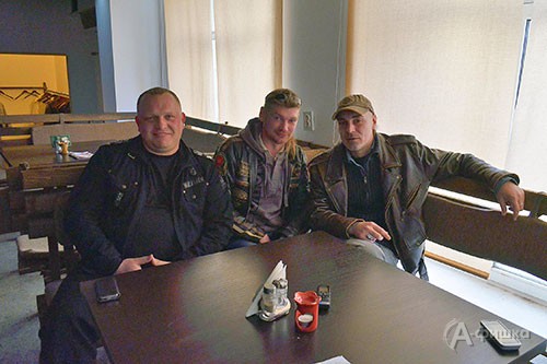 Три лидера трёх групп: Максим Волокиткин, Алекксей Фомин, Сергей Паращук