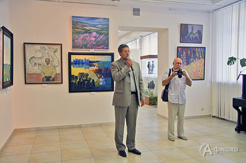 Андрей Колесников приветствует выставку-конкурс «Прохоровское поле»