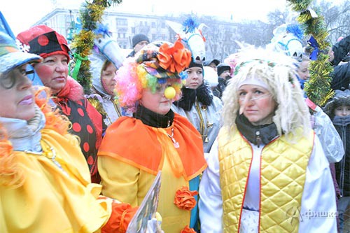 XII Парад Дедов Морозов прошёл в Белгороде 21 декабря