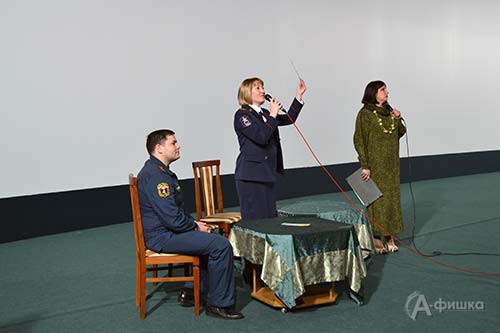На фото: Михаил Харченко, Елена Кретова и Ольга Лобач