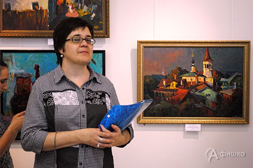 Участник выставки «Палитра души» И. Шаповалова