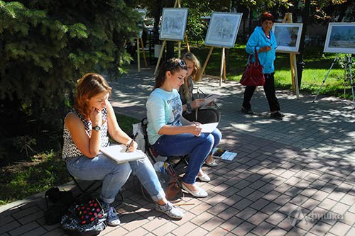 Открытый городской ART-фестиваль в Белгороде. 6 сентября 2014 года, Свято-Троицкий бульвар