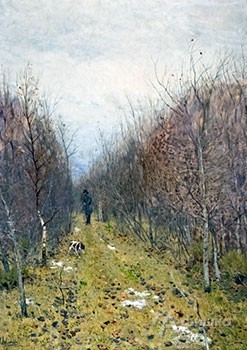 Работа Исаака Левитана на выставке «Русский пейзаж XIX–XX веков»
