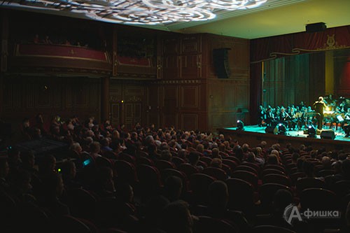 Концертный оркестр духовых инструментов восхитил белгородскую публику звуками мюзиклов
