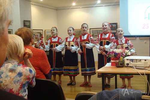 Музыкальное поздравление юбиляру, Пушкинской библиотеке-музею в Белгороде