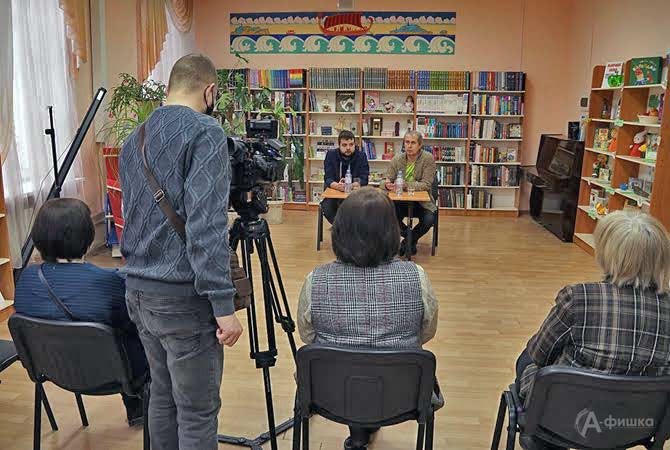 Евгений Крамской и Юрий Боровской на пресс-конференции о проекте «Клоунская лаборатория. Дети»