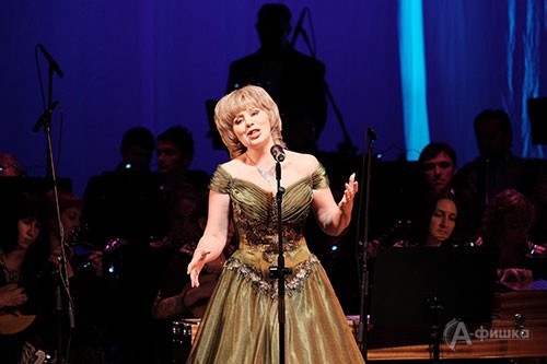 Юбилейный творческий вечер Нины Стрижовой в Большом зале Белгородской филармонии