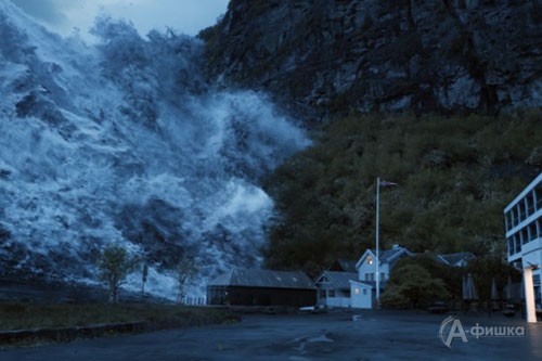 Кадр из фильма-катастрофы «Волна»