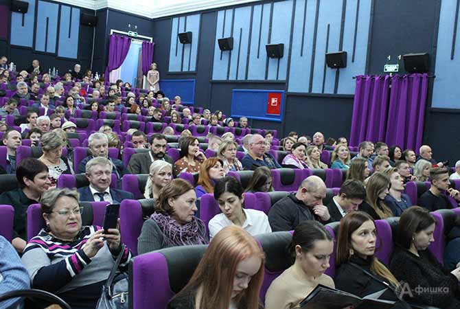Первые зрители экшена «Союз спасения» на допремьерном показе в модернизированном зале кинотеатра «Победа»